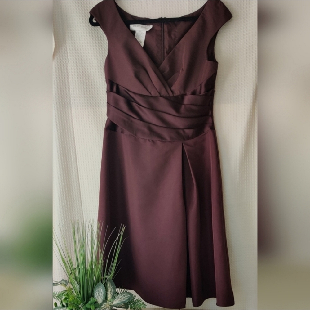 David's Bridal Formal Dress Brown Size 10
